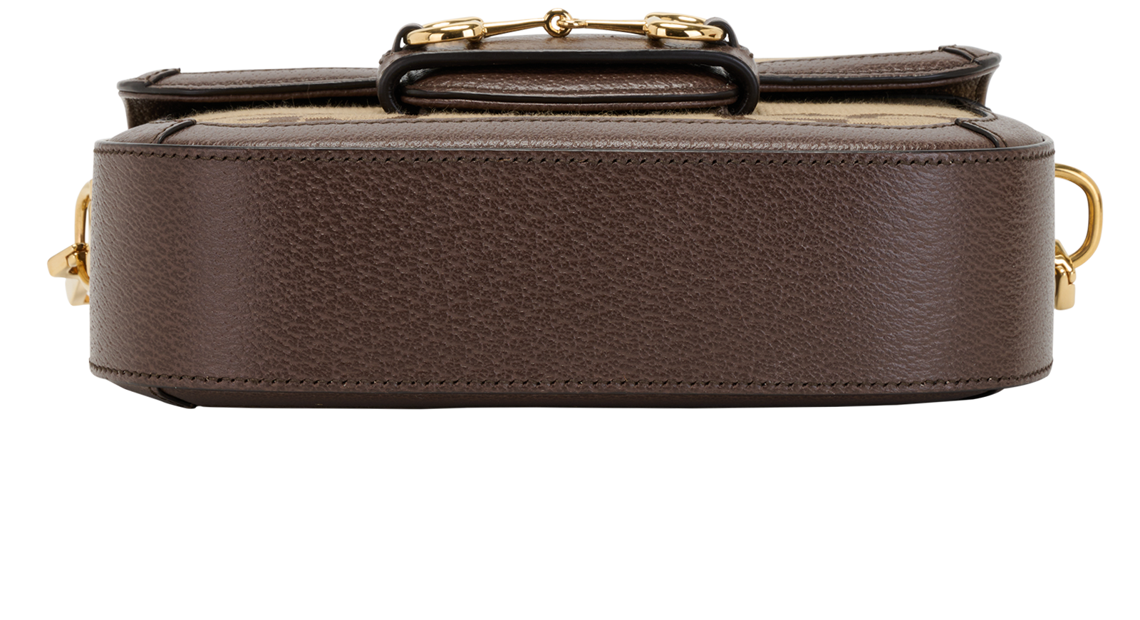 Mini Horsebit 1955 Jumbo GG, &pound;1,100, Handbags, Brown, Canvas, Top view